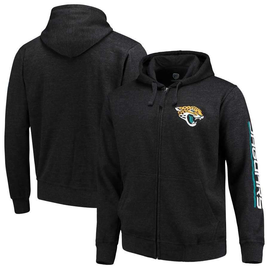 Men's Jacksonville Jaguars G III Sports by Carl Banks Post Route Full Zip Hoodie Charcoal,We sell and wholesale Men's Jacksonville Jaguars G III Sports by Carl Banks Post Route Full Zip Hoodie Charcoal on line form chian!